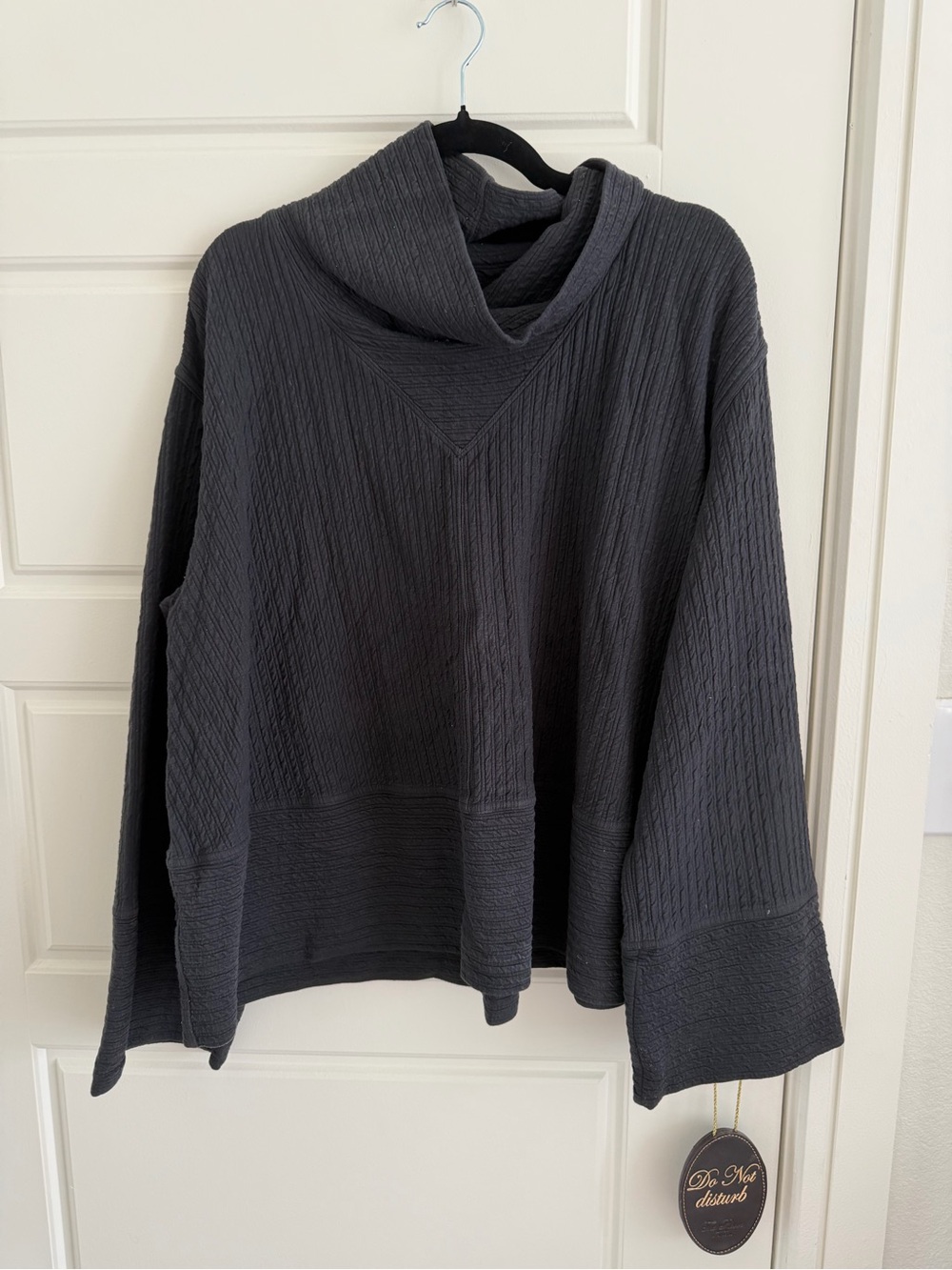 Lululemon Textured Cowl Neck Sweater